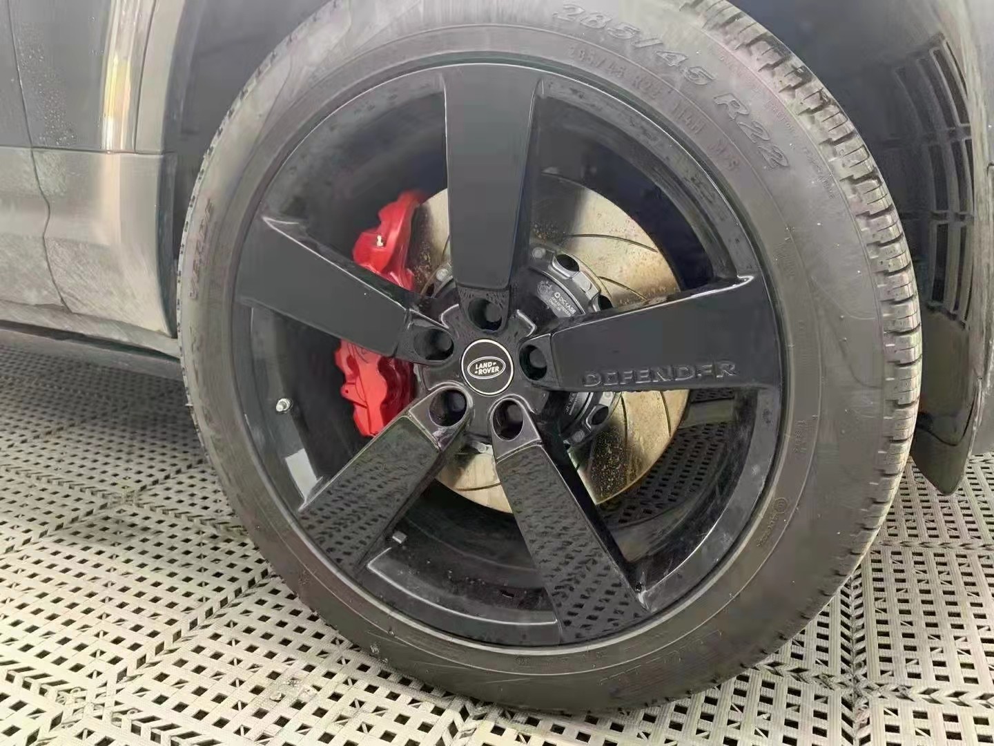 Jekit 6 Pots Red Caliper Disc Size Customized Full Floating Bell Kit