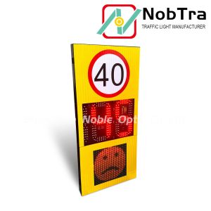 IP54 Weatherproof Speed Display With Built in Radar Phone App Control