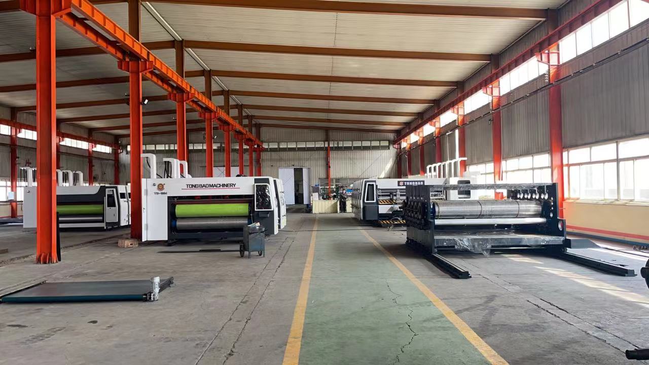 FFG Automatic Vacuum Transfer Flexo Printing Slotting Die Cutting Folding Gluing Strapping Machine