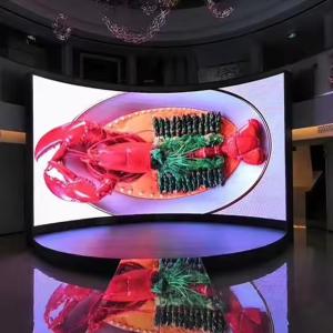  1R1G1B Indoor Flexible Led Curtain Screen For Shopping Mall Visual Revolution Manufactures