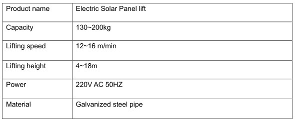Electric Wire Rope Mobile Lifting Equipment Pa800-3000w Motor