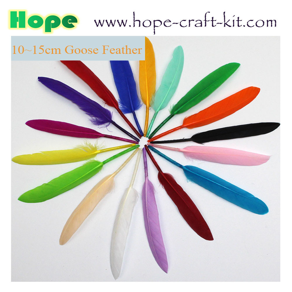 Peacock feathers, goose feathers, turkey chicken feathers for hobbies and children kids STEM hand-crafted DIY material
