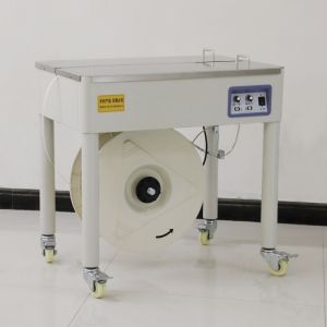 Upright Semi Auto Polypropylene Banding Machine Strapping Packing Machine