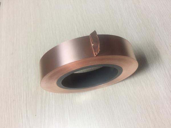 Quality ISO Rolled Soft Copper Foil 100 - 5000 Meter Length 8 - 1380mm Width for sale