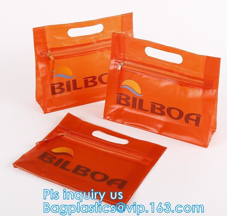 pvc slider zipper baby clothes packaging bag, slider zipper golf sport t-shirt/towel bag, A4 office file holder slider b