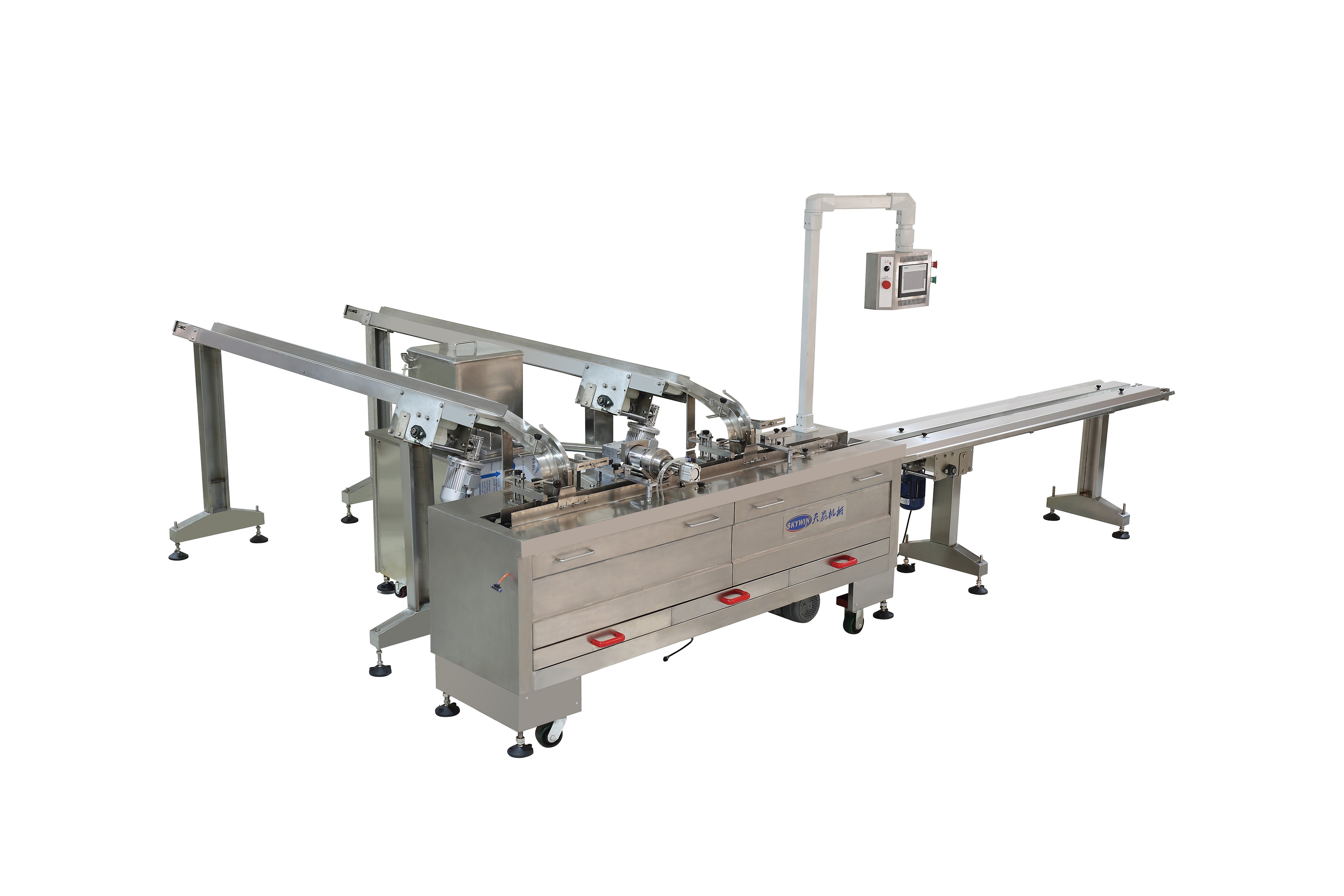 Automatic Biscuit Center Filling Cream Jam Sandwich Biscuit Making Machine