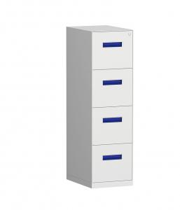  OEM ODM 5mm Edge Vertical 4 Drawer Filing Cabinet  0.6mm Thickness Manufactures