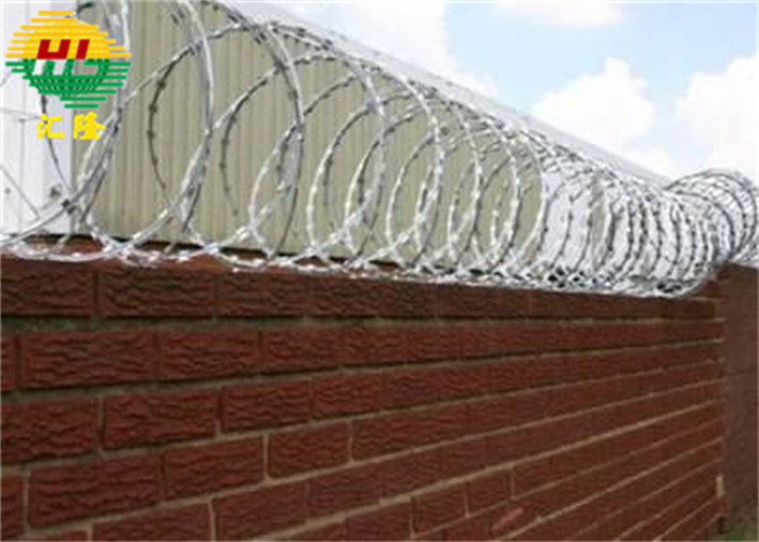 Bto-30 450mm Double Strand Barbed Wire Fence Concertina Wire