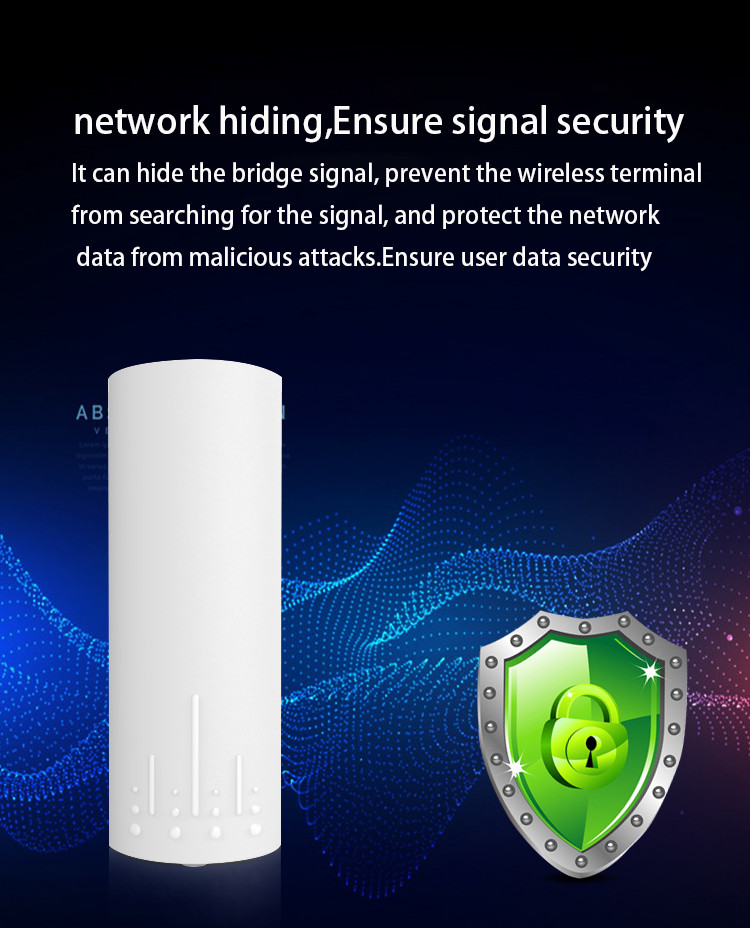 5.8G 900Mbps Wireless Network Bridge Point To Point Wireless Bridge 5km