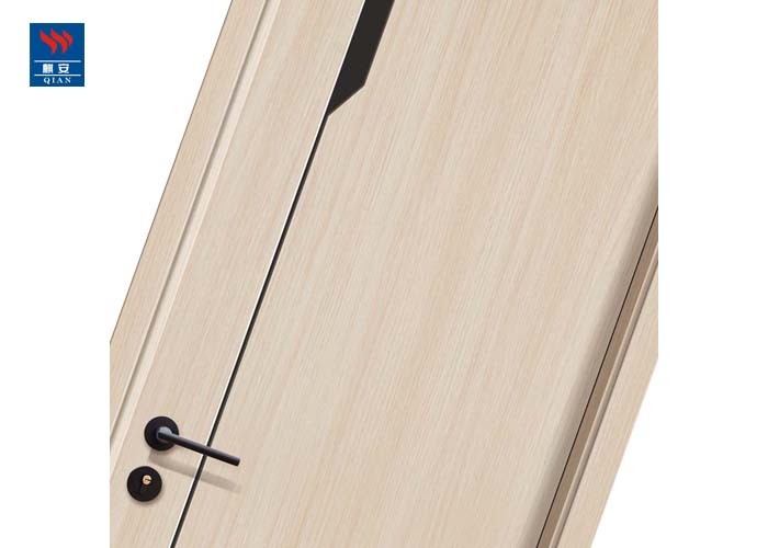 Eco-Friendly Anti-Mildew WPC Pvc Film Bedroom Bathroom Wooden Door