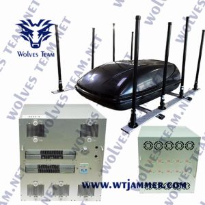 Portable Vehicle Signal Jammer Full Band Frequency 20Mhz 6000Mhz