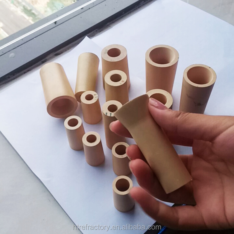 Refractory Zirconia Tundish Nozzle with High Grade Specification and Less MgO Content