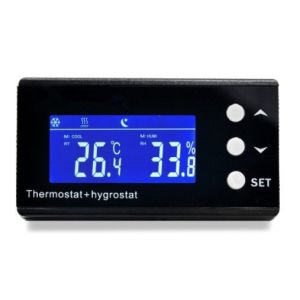  Temperature and Humidity Digital Regulator Controller KP-220 EU thermostat Thermo-Reptile hygrostat for Greenhouse Effect Manufactures