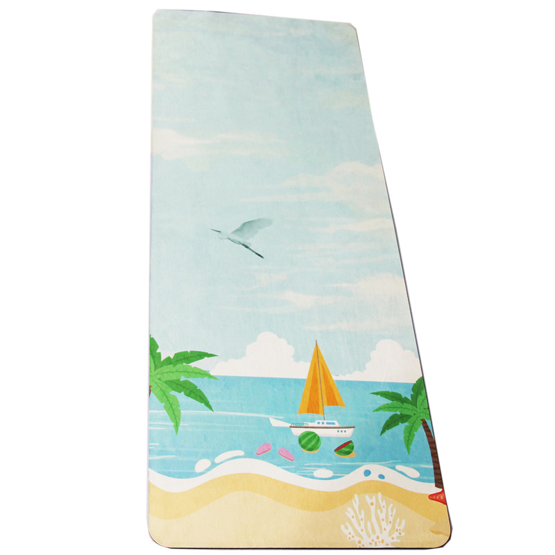 Luming YM-009  Manufacture of Yoga Mat Eco-Friendly Natural Rubber Yoga Pilates Exercise Mat
