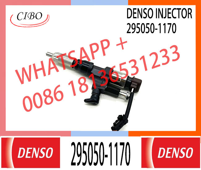 New Diesel Fuel Injector Common Rail 295050-1170 For HI-NO J08E 23670-E0031
