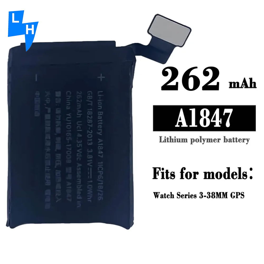 500pcs OEM Rechargeable Batteries for Apple Series 3 38mm 42mm A1850 A1875 A1847 A1848