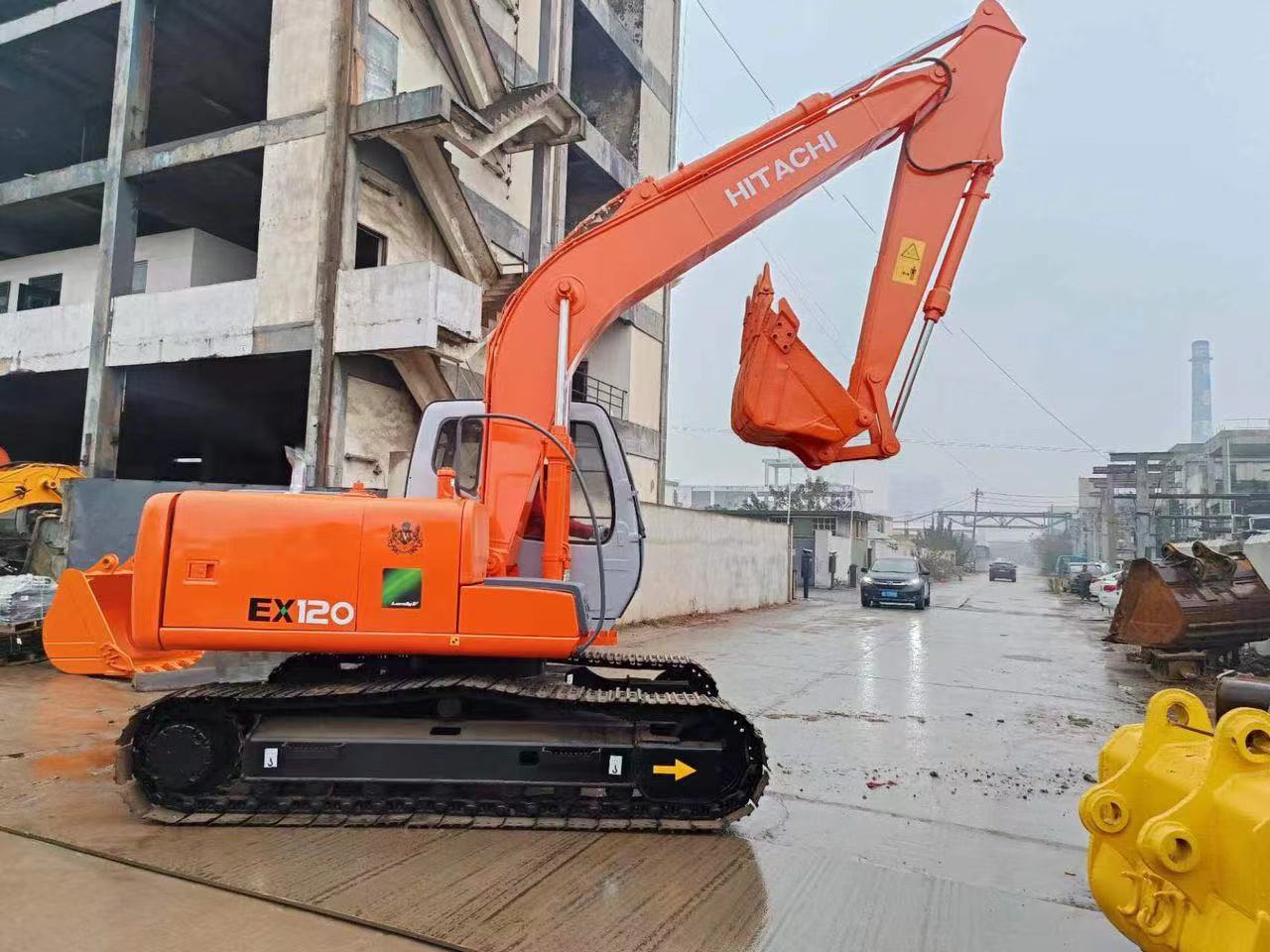 12 Tons Small Used Hitachi Zx120 Backhoe Excavator with ORIGINAL Hydraulic Cylinder