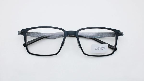 Unisex square classic eye glasses for reading anti blue non- prescription clear