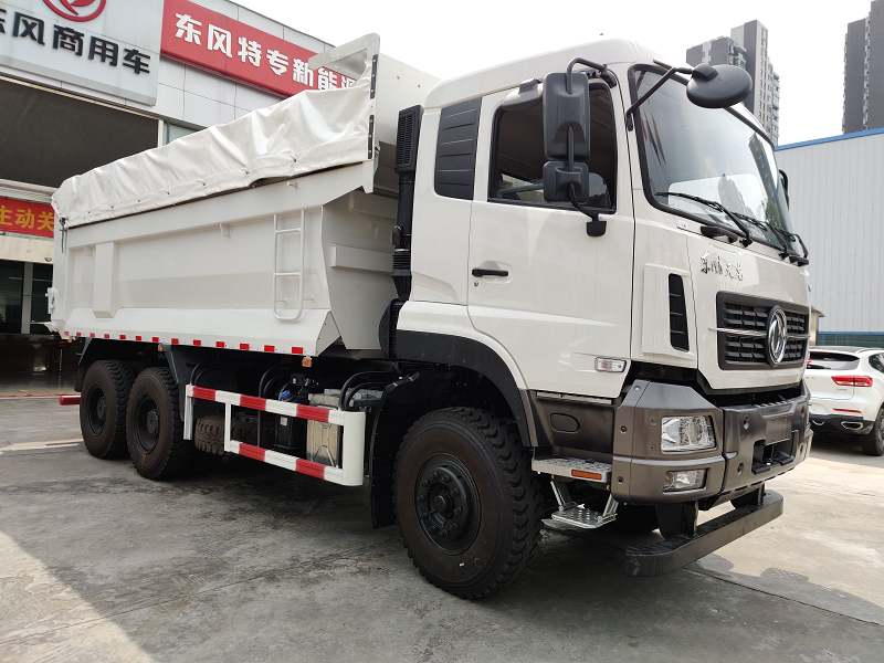 500-1000Nm Maximum Torque Dongfeng 10-Wheeler 20ton Load Capacity Dump Truck with 8 Forward Shift Number