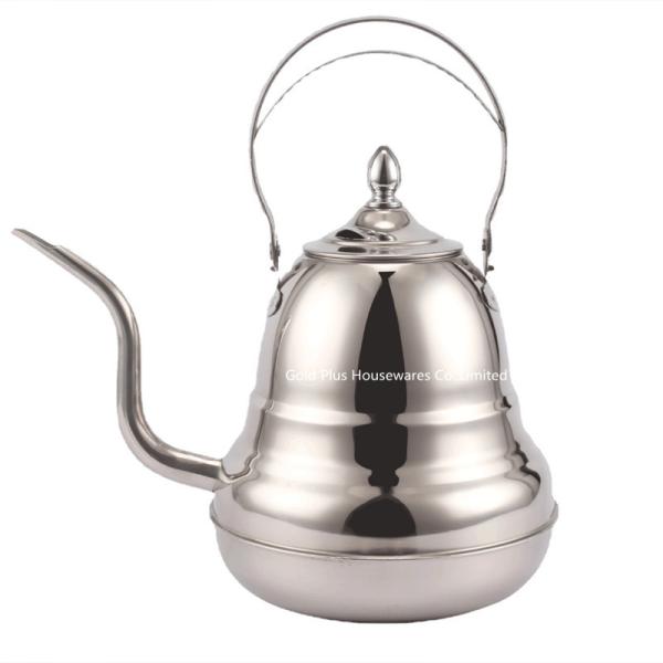 Classic Stainless Steel Tea Kettle 1.8 Liter Water Pour Over Espresso Brewing