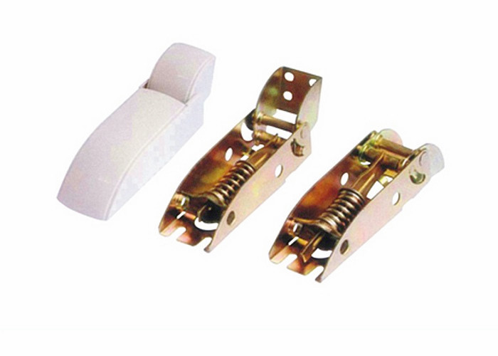 Self Balance Fridge Freezer Door Hinges Zinc Surface Treatment And ABS Cover