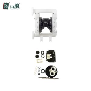 1 1/2'' Non Metallic Polypropylene Diaphragm Pump Portable Acetic Acid Transfer