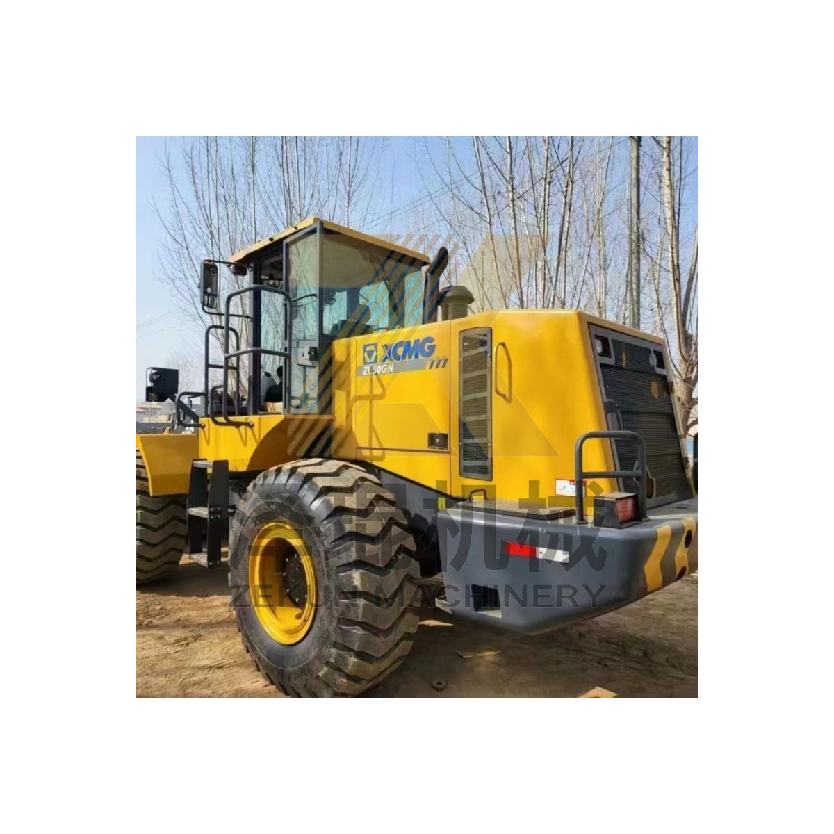 Liugong 5 Ton ZL50GN Articulated Wheel Loader with Front Forks in Shanghai 2022 Model