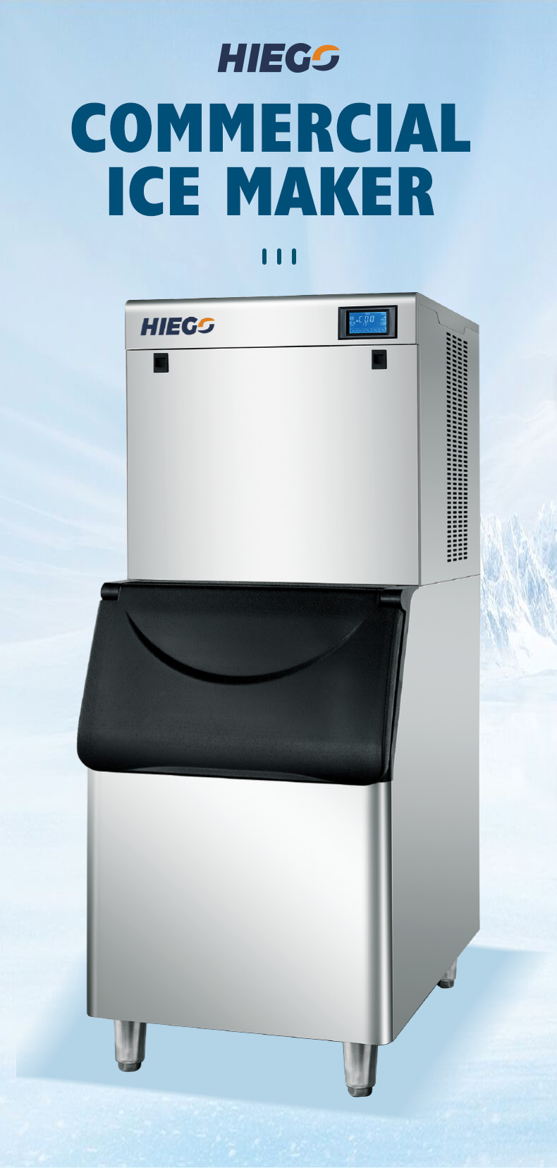 300kg Automatic Ice Machine Stainless Steel 150kg Automatic Sphere Ice Maker