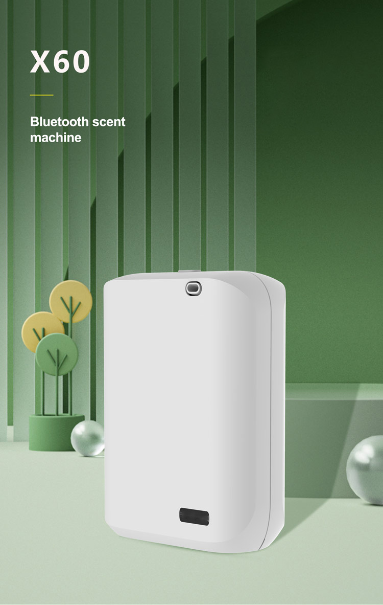 2023 New Arrival Waterless Commercial Plug In Hvac Aroma Diffuser 150Ml Bluetooth App Smart Aroma Diffusers Fragrance Diffuser