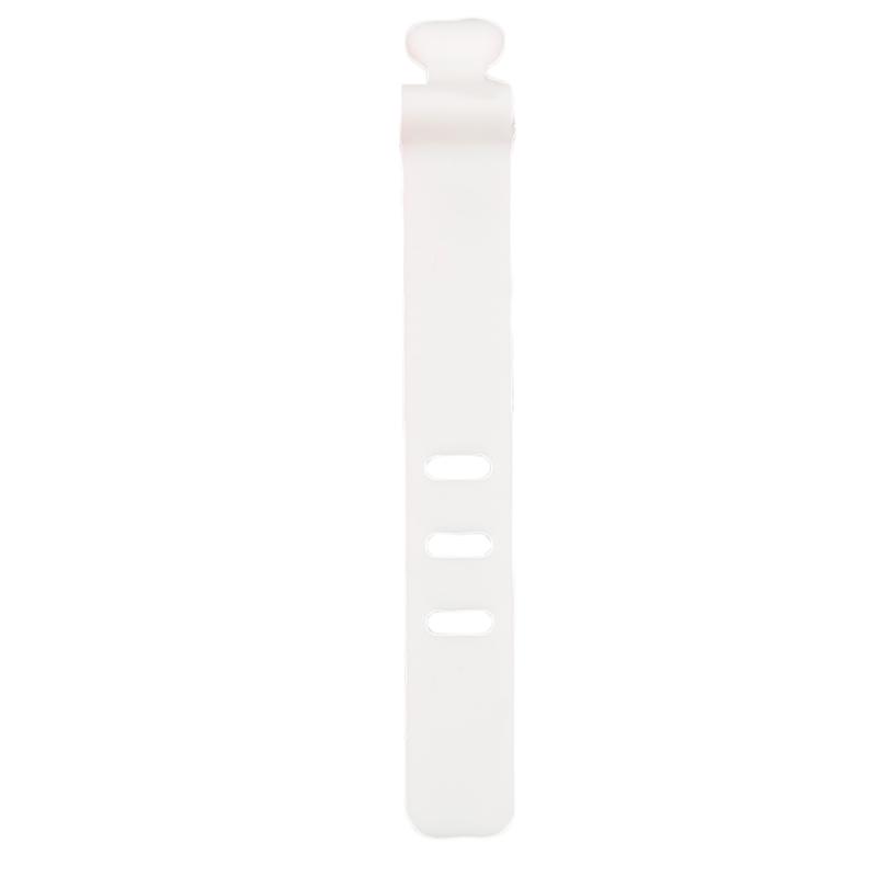 1.5mm-2.0mm Oval Silicone Self Gripping Cable Ties 6.5cm 7.4cm