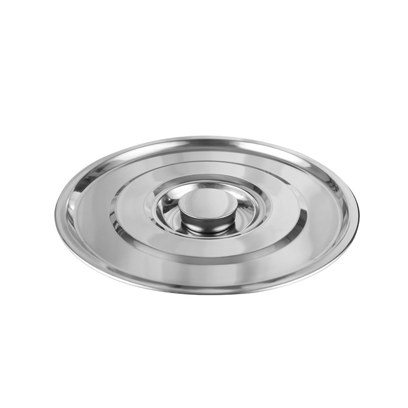 3pcs Stainless Steel Kitchen Soup Pots Two Handle With Lid