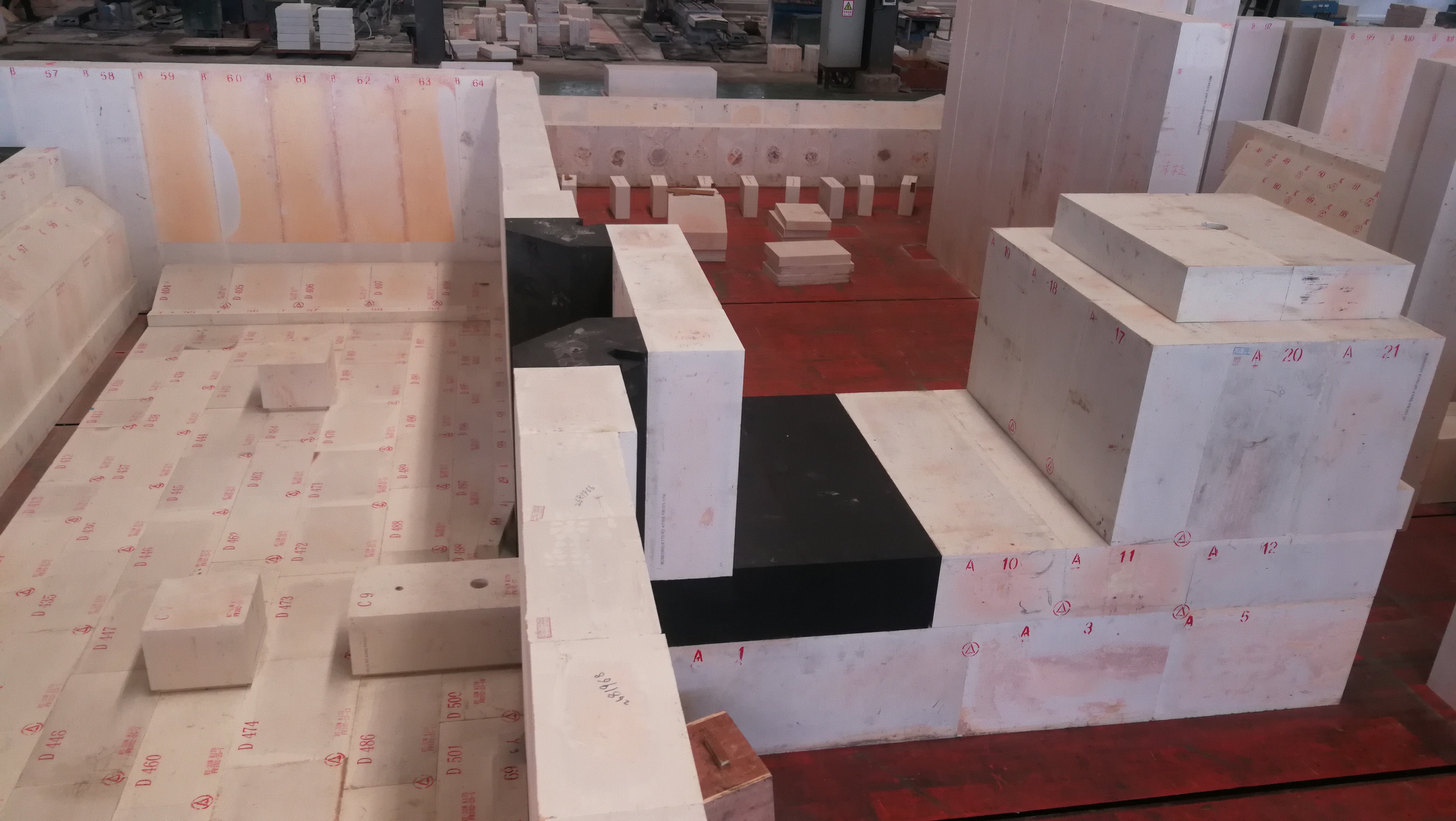 Chemical Stability High Chrome Corundum Brick for Glass Melting Furnace Throat Corner