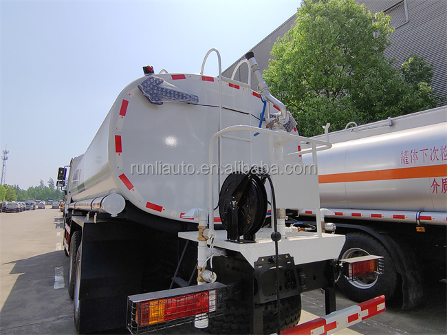SHACMAN F3000 6x4 Lhd Rhd 15000liters Water Bowser 4000 Gallon Water Truck