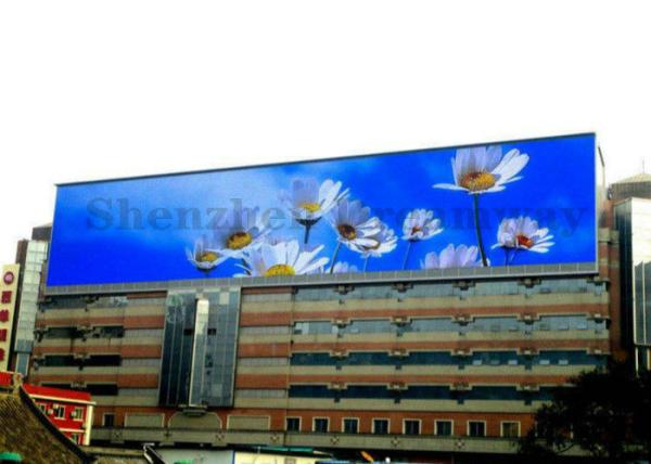 5500cd/Sqm Brightness PH10 Outdoor LED Billboard Advertising Message Board