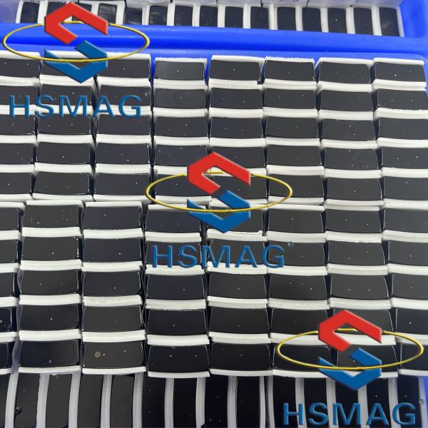 Sintered Industrial Arc SmCo Magnet Electroplate Ni Zn Epoxy Coated High Temp
