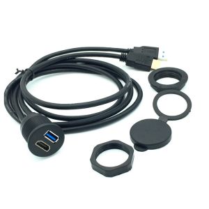 Precision USB3.0 and HDMI Extension Cable Insulation PVC Jacket ABS Bracket