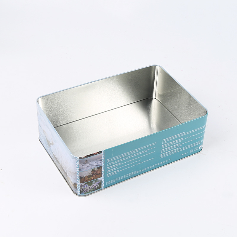 Lightweight Decorative Printed Tin Boxes Waterproof Anticorrosive