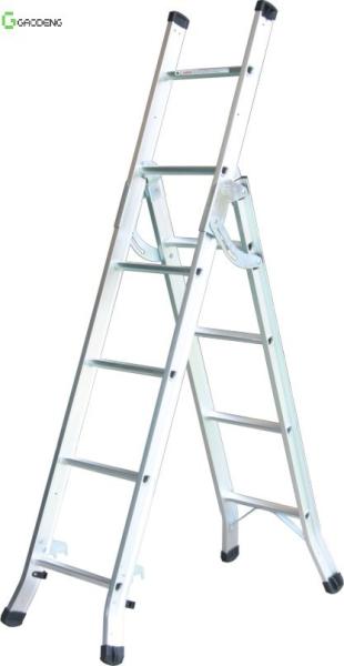 Quality 1.3mm Aluminum Multi Purpose Ladder Herringbone Monogram 2 Shapes for sale