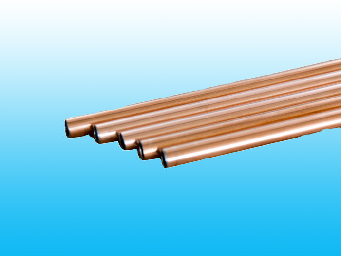 Low - Carbon Copper Welded Pipe For Chiller Refrigeration Professional