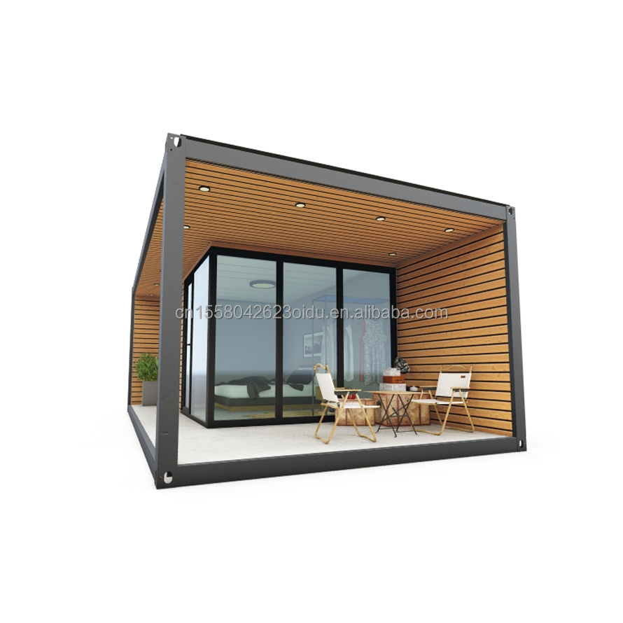 20ft/40ft Luxury Modern Wooden House Steel Structure Tiny House Senglin Foldable Holiday House with Customized Color