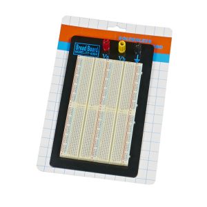 China 1500 Points Black Plate Solderless Breadboard Kit with 3 Binding Posts on sale