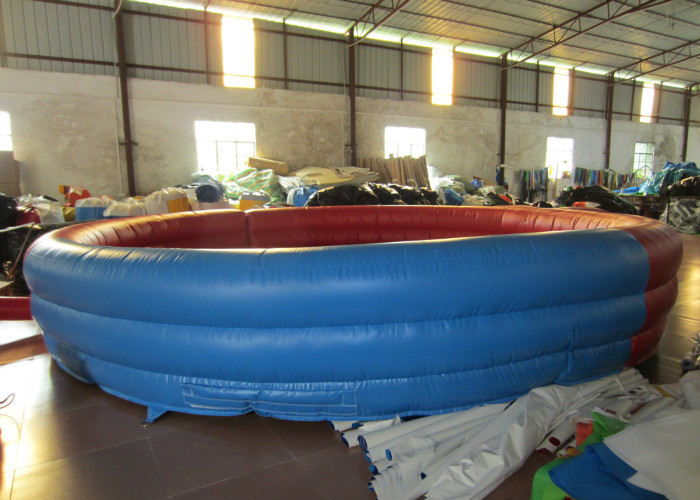 Amusement Park Inflatable Sports Games Round Blow Up Sports Arena Dia.6m Customized