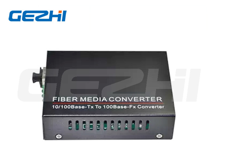  LC Connector Single Mode Fiber Converter Netaxcess 10 / 100Base TX To 100Base FX With SFP Port / Rj45 Manufactures