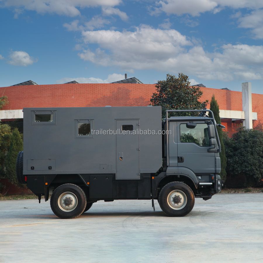Customized Alcove Truck Camper Shell FRP Composite Sandwich Panels for Camper Design