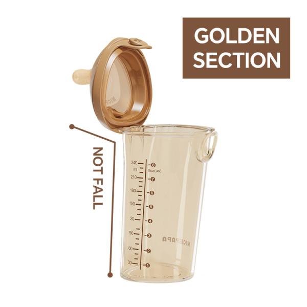 Hot Selling Anti-Fall 180ML Flip-cap Baby milk Bottle bebes Products With Slow