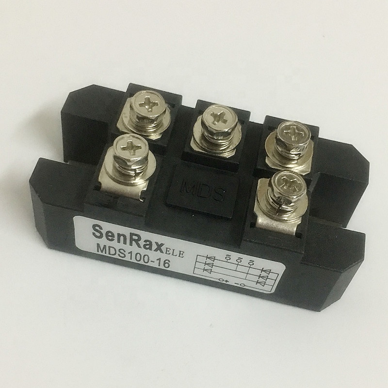 100A MDS100A 1600V MDS100A-16 Three-Phase Rectifier Bridge Module Rectifier For Electroplating