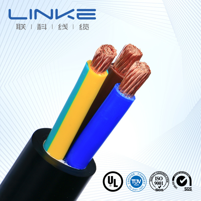 Ice52 Ice53 300/500V Rvv Flexible Copper Wire PVC Insulation Electrical Cable