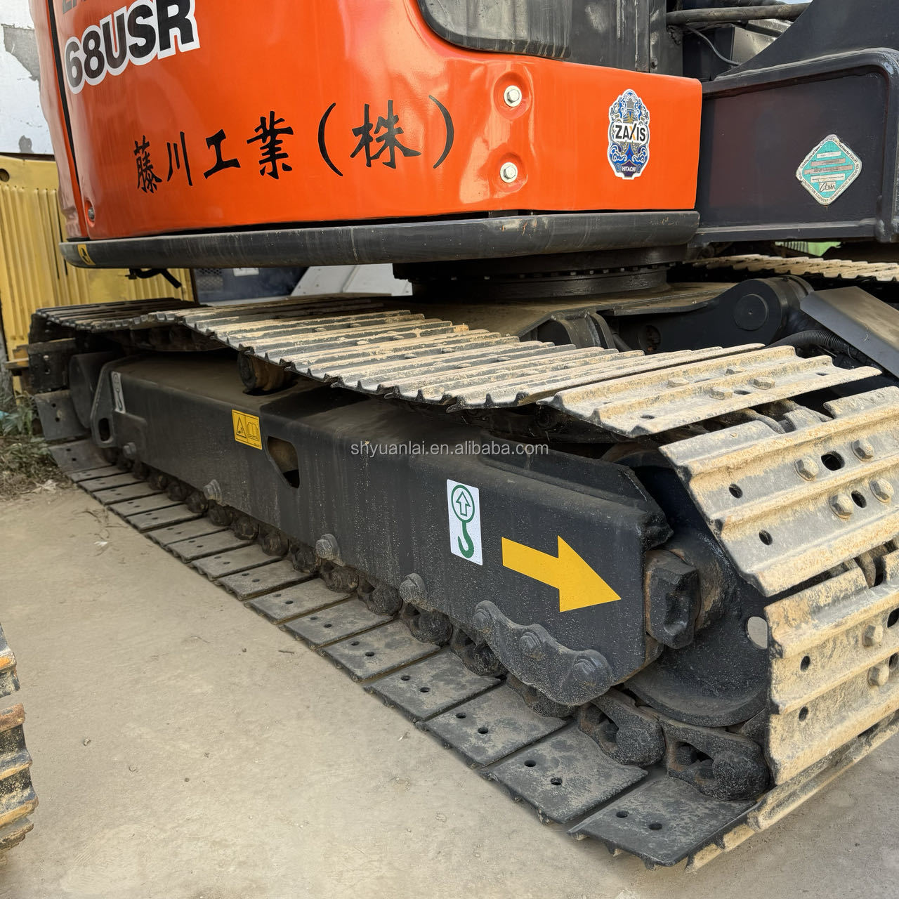 Original Hitachi ZX68USR Excavator 6380kg Caterpillar Mini Digger ZX60 Used Excavator