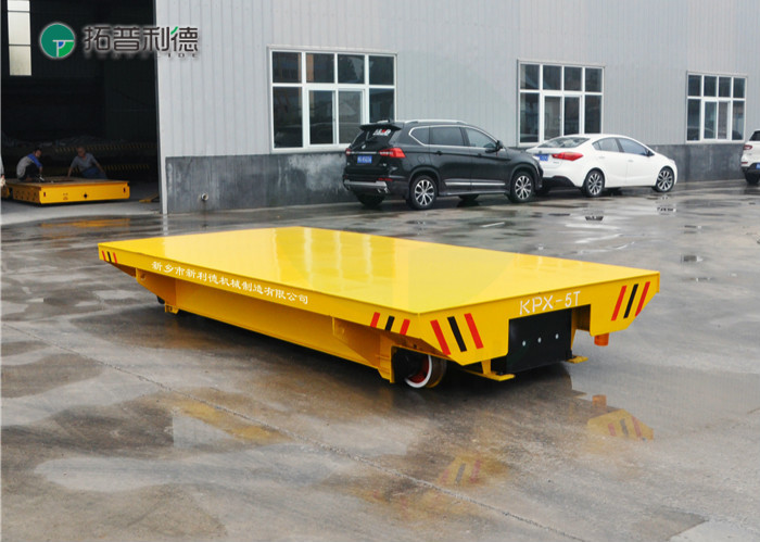40t Battery Propelled Motorized Transfer Cart On Track For Saudi Arabia Transformer Factory