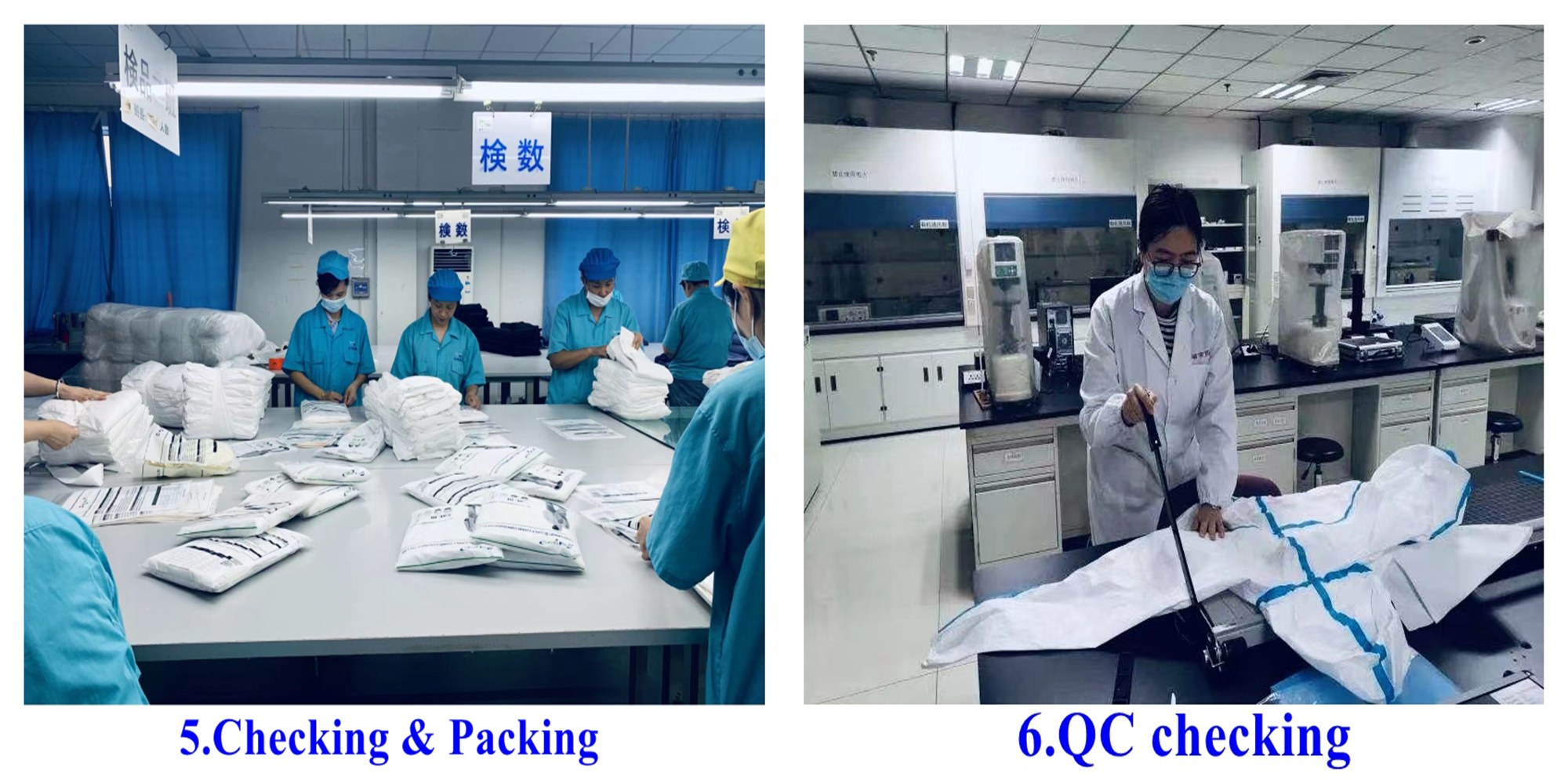Blue SMS PP PE Disposable Gown Waterproof AAMI Level 1 2 3 4 Dental Isolation Gown
